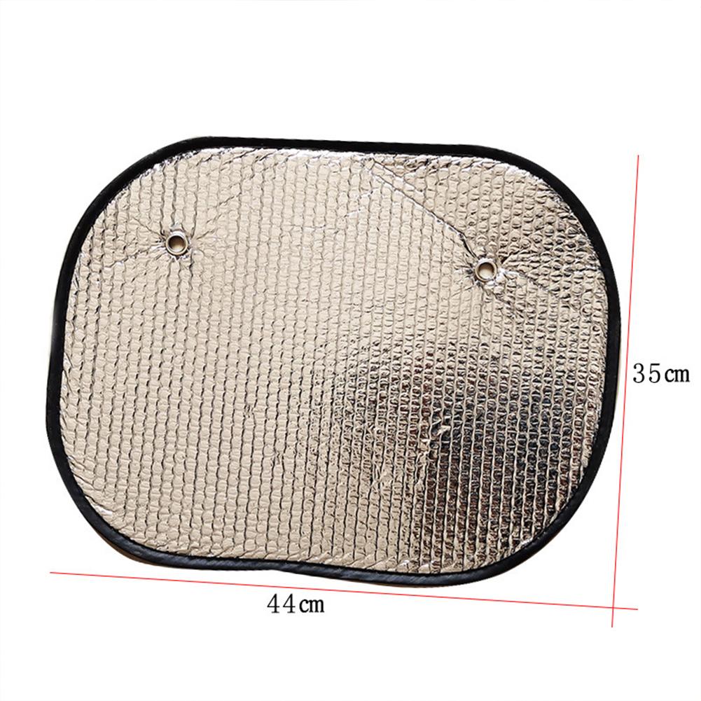 2025 new Upgrade 1pair UV Visor Car Window Glass Sun Shield Summer Sunscreen Heat Insulation Sunshade Pad Side Aluminum Film Curtain Double