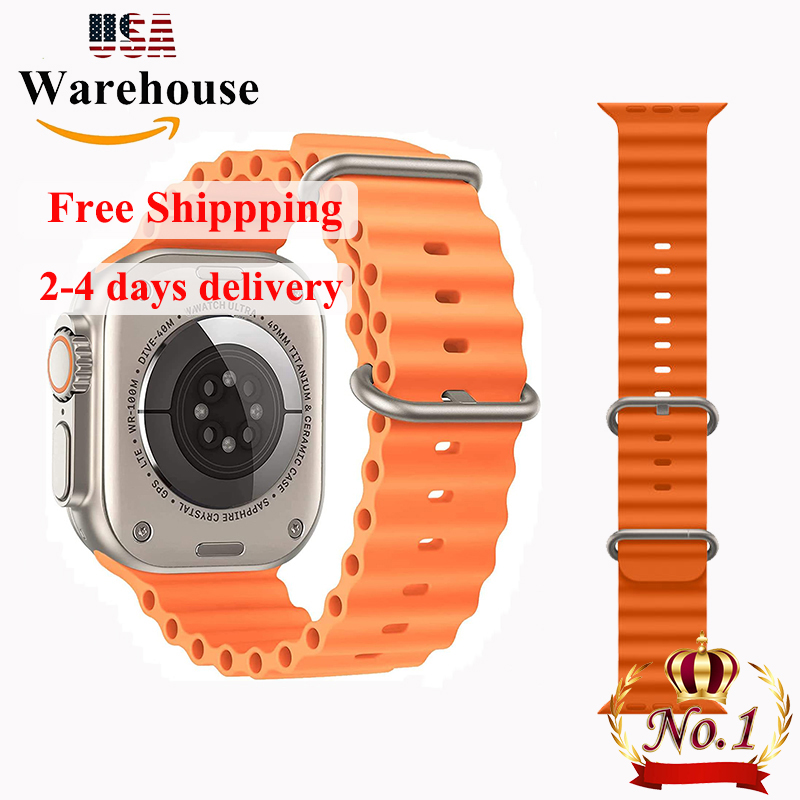Silicone Strap Apple Watch Ultra 8 Series iWatch High Quality Watches Luxury 1.99inch Screen 49mm S8 Smart Watchs Band
Silicone Strap Apple Watch Ultra 8 Series iWatch High Quality Watches Luxury 1.99inch Screen 49mm S8 Smart Watchs Band
