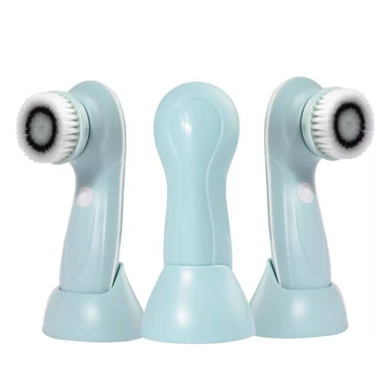 Cleaning Tools Accessories Face Cleansing Brush Silicone Brush Electric Wash Face Machine Deep Cleaning Pore Skin Care Face Massage Brush 230324