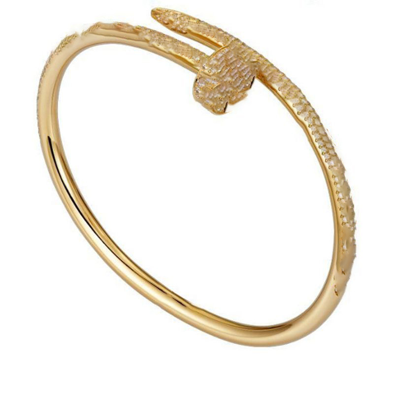 Fashion Love Bracelet Women's Rose Gold Silver Women's Bracelet Titanium Steel Screwdriver Diamond Luxury Designer Jewelry Women's Men's Bracelet With Original Box 46
Fashion Love Bracelet Women's Rose Gold Silver Women's Bracelet Titanium Steel Screwdriver Diamond Luxury Designer Jewelry Women's Men's Bracelet With Original Box 46