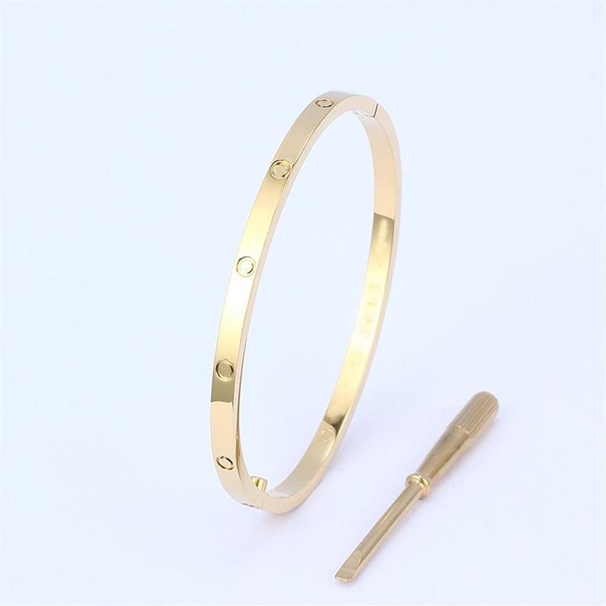 Fashion Couple Bangle Design Jewelry Thin 4MM 316L stainless Steel Screw Bangles Bracelet With Screwdriver For Lover Women and Men268b
Fashion Couple Bangle Design Jewelry Thin 4MM 316L stainless Steel Screw Bangles Bracelet With Screwdriver For Lover Women and Men268b