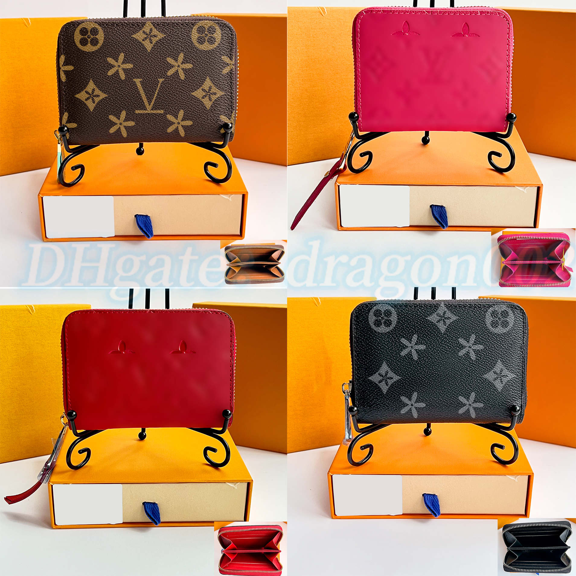 Top quality card holder M60067 N63070 Zippy Zip Coin Purse wallet Womens man Designer key pouch luxury wallets pink pink Embossed CardHolder Purses passport holder, Damire azur pink
Top quality card holder M60067 N63070 Zippy Zip Coin Purse wallet Womens man Designer key pouch luxury wallets pink pink Embossed CardHolder Purses passport holder, Damire azur pink