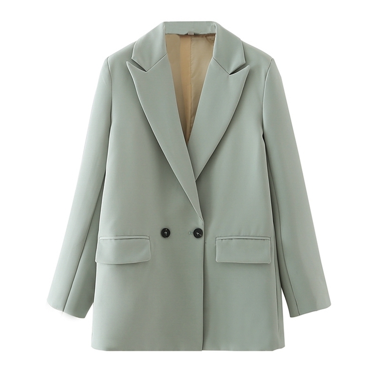 Two Piece Dres's Professional Style Longsleeved Doublebreasted Lapel Suit Coat For Women In Various Colors 230324