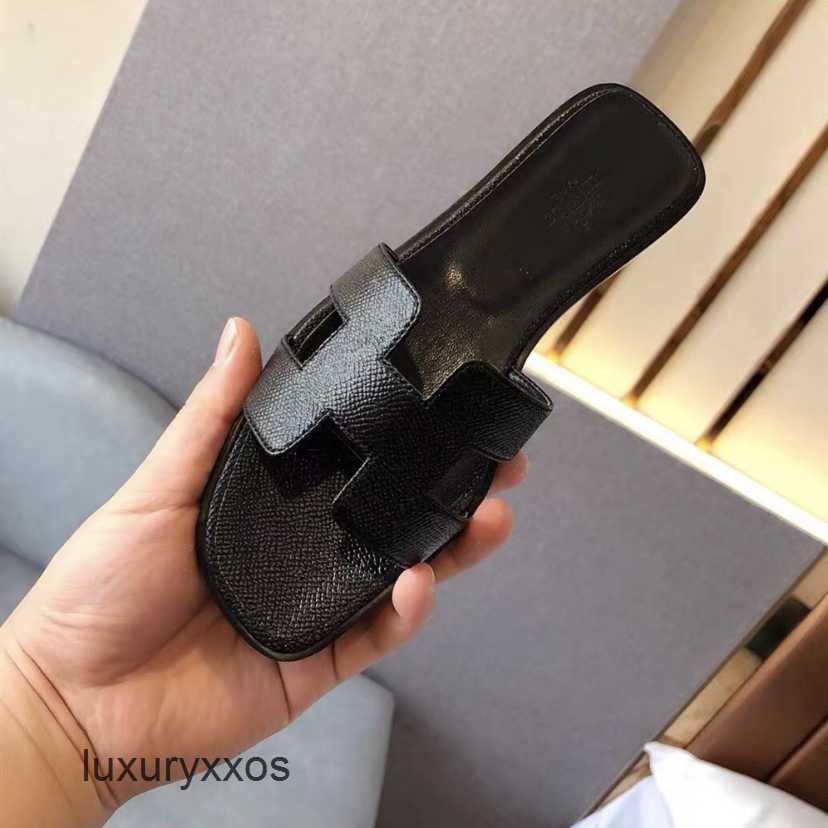 Hermas Leather Beach Shoe Orans Flat Sandal Slipper Woman Leisure 2023 h Women's Holiday Summer Candy Bottom Sandals 5zys
Hermas Leather Beach Shoe Orans Flat Sandal Slipper Woman Leisure 2023 h Women's Holiday Summer Candy Bottom Sandals 5zys
