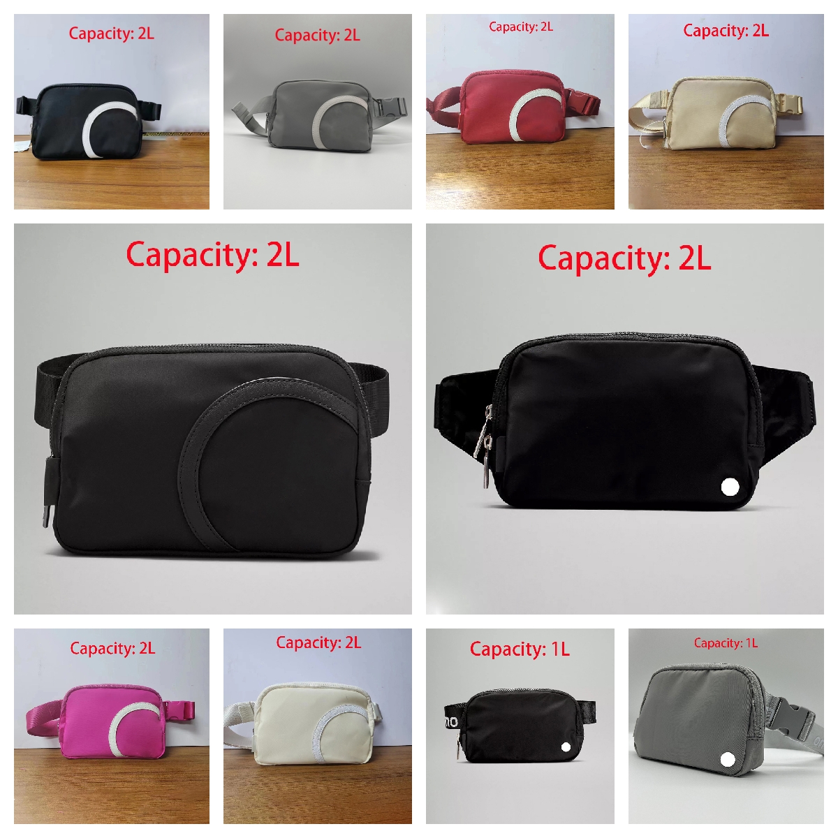 Everywhere Belt Bag Large 2L yoga bag Outdoor sport yoga waist bag women men gym elastic adjustable strap zipper fanny pack belt bag with letters on the front 1L
Everywhere Belt Bag Large 2L yoga bag Outdoor sport yoga waist bag women men gym elastic adjustable strap zipper fanny pack belt bag with letters on the front 1L