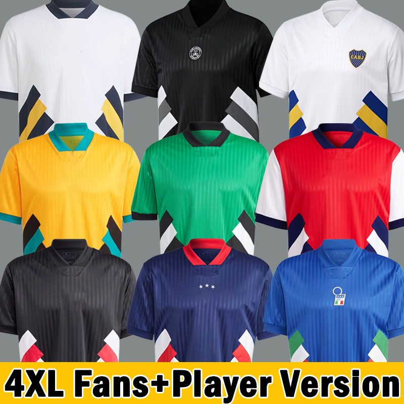 2023 Remake Retro Soccer Jerseys ICONS Boca Bayern ItalyS gunners Pirates Flamengo Real Madrids BENZEMA River Plate Leeds icon retro Shirts Player Version Unifroms, 23-24 manl player
2023 Remake Retro Soccer Jerseys ICONS Boca Bayern ItalyS gunners Pirates Flamengo Real Madrids BENZEMA River Plate Leeds icon retro Shirts Player Version Unifroms, 23-24 manl player