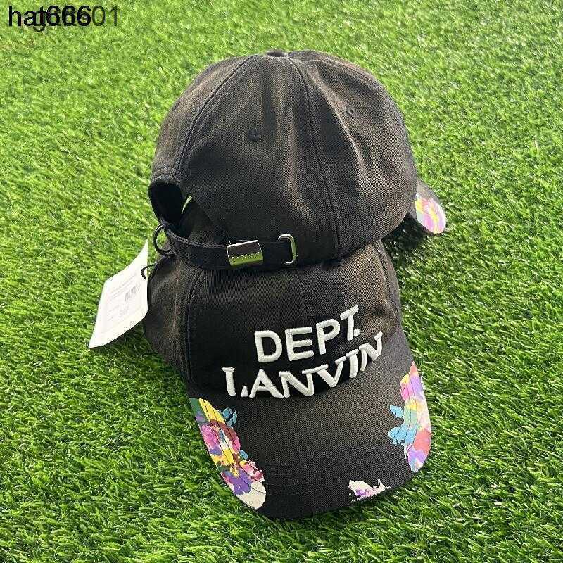 lanvins baseball cap American style 22SS joint name graffiti splashed ink to make old cap for men's sunshade hat tide
lanvins baseball cap American style 22SS joint name graffiti splashed ink to make old cap for men's sunshade hat tide