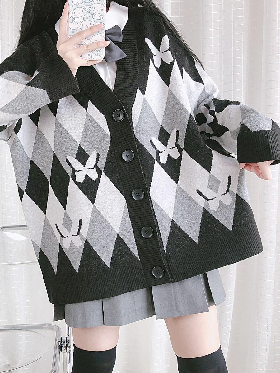 Women's Knits Tees Loose Cardigan Sweater Autumn and Winter Long Sleeve Coat Casual Oversized Knitted Women 230324