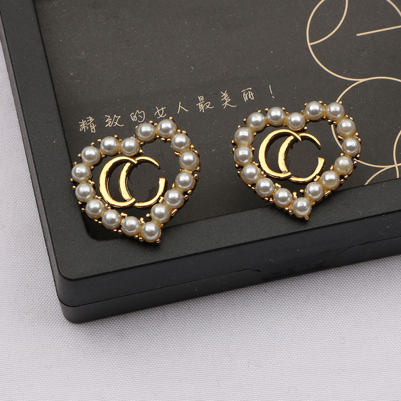 18K Gold Designer Earrings Ear Stud Designers Brand Letters Fashion Women Crystal Rhinestone Black Earring Wedding Party Jewerlry Diamond Earring
18K Gold Designer Earrings Ear Stud Designers Brand Letters Fashion Women Crystal Rhinestone Black Earring Wedding Party Jewerlry Diamond Earring