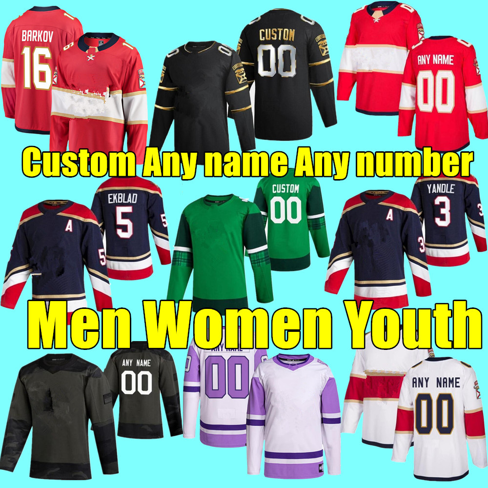 Florida Panthers 19 Matthew Tkachuk Jersey Aleksander Barkov Aaron Ekblad Sergei Bobrovsky Spencer Knight Maxim Mamin Ryan Lomberg Henry Bowlby Anton Lundell, As shown in illustration
Florida Panthers 19 Matthew Tkachuk Jersey Aleksander Barkov Aaron Ekblad Sergei Bobrovsky Spencer Knight Maxim Mamin Ryan Lomberg Henry Bowlby Anton Lundell, As shown in illustration