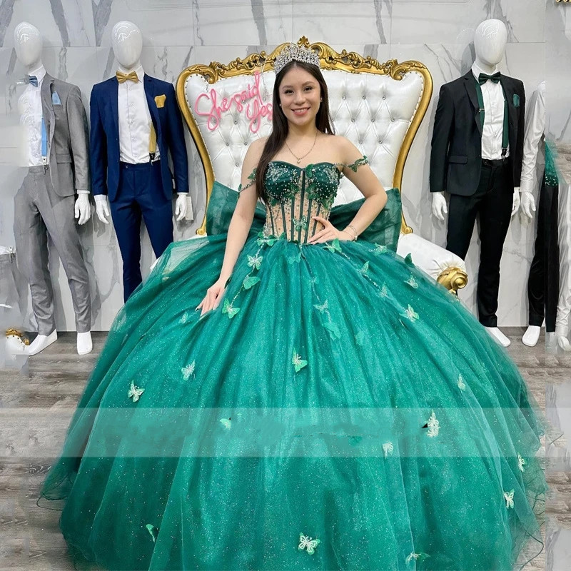 Pink Quinceanera Dresses Ball Gown Sweet 16 Dress Bow Butterfly Appliques Crystal Graduation Party Gowns Vestido De 15 anos
Pink Quinceanera Dresses Ball Gown Sweet 16 Dress Bow Butterfly Appliques Crystal Graduation Party Gowns Vestido De 15 anos