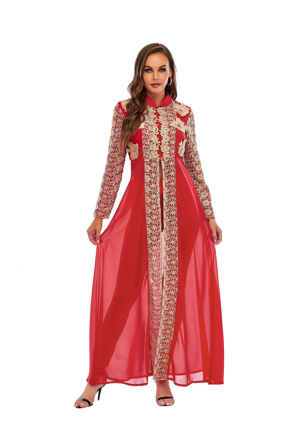 Ethnic Clothing Abaya Dubai Muslim Sets Dress Kaftan Turkish Islamic Abayas African Dresses For Women Robe Ensemble Femme Musulmane 230324