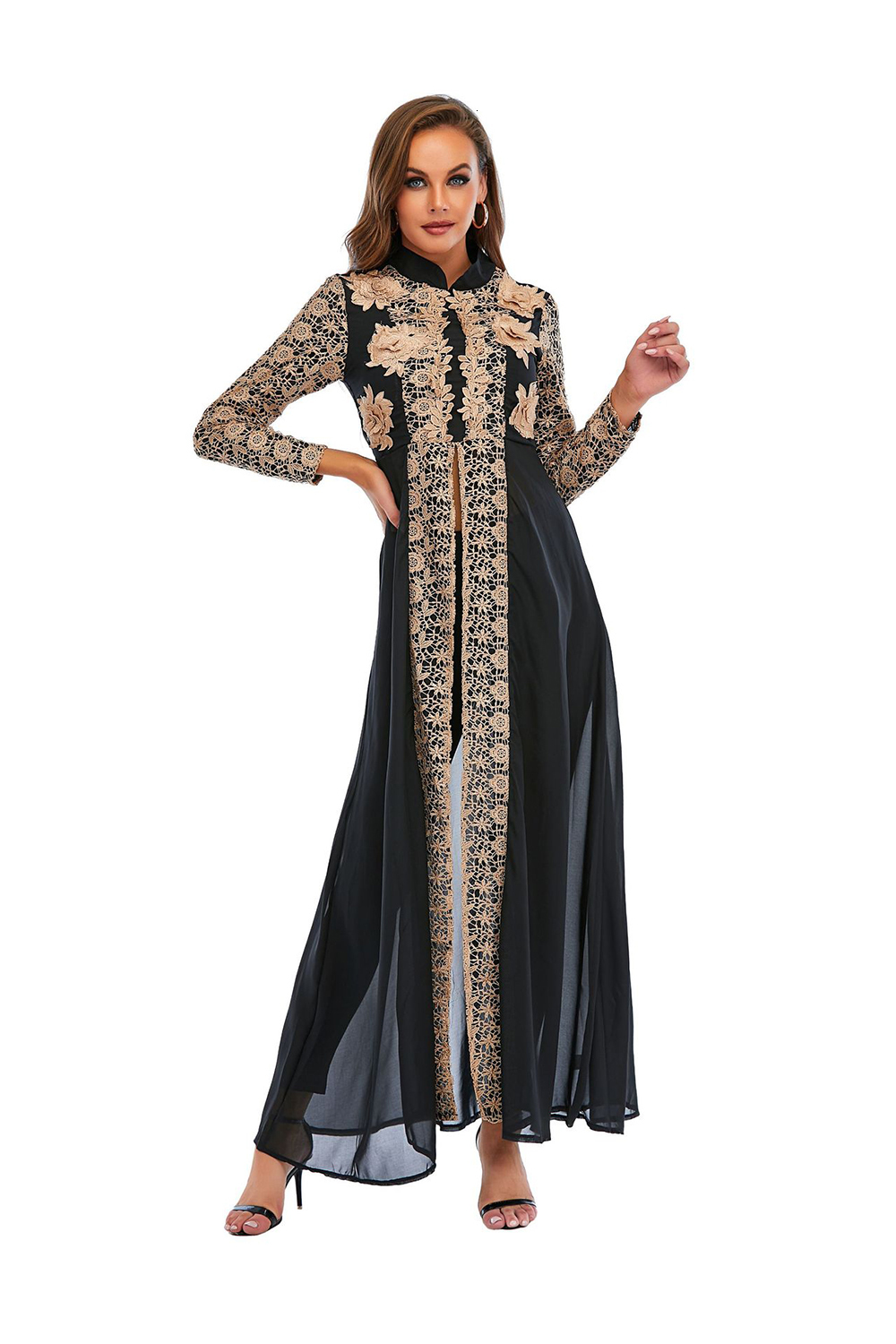 Ethnic Clothing Abaya Dubai Muslim Sets Dress Kaftan Turkish Islamic Abayas African Dresses For Women Robe Ensemble Femme Musulmane 230324