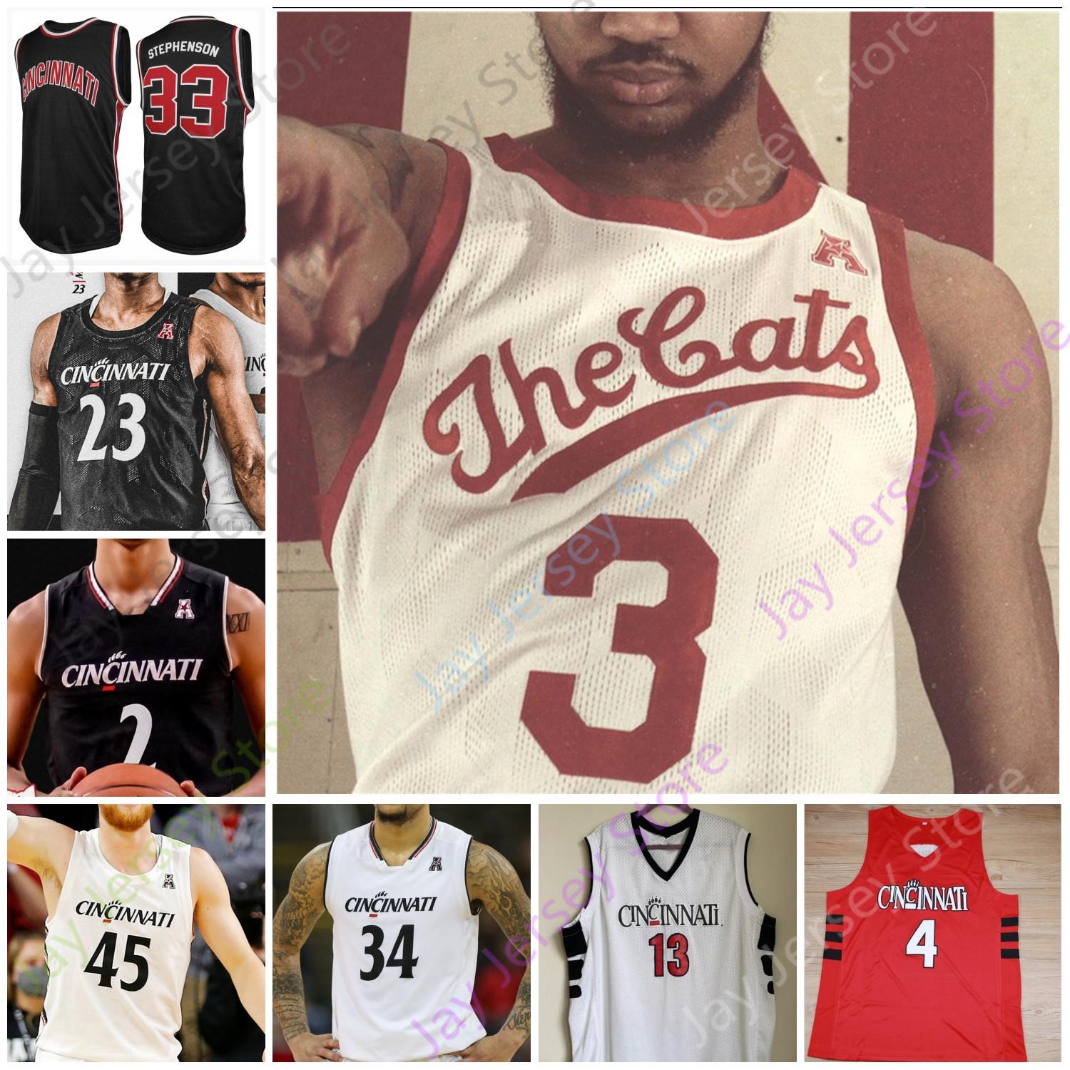 Cincinnati Bearcats Basketball Jersey NCAA College Robertson Twyman Van Exel Martin Patterson Kilpatrick Stephenson Jeremiah Davenport David DeJulius, Red i
Cincinnati Bearcats Basketball Jersey NCAA College Robertson Twyman Van Exel Martin Patterson Kilpatrick Stephenson Jeremiah Davenport David DeJulius, Red i