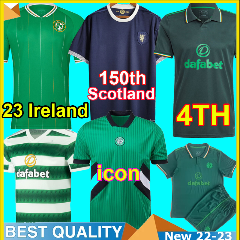 2023 IRELAND Celtic soccer jerseys 150th Anniversary soccer jerseys 4TH icon 150 year Special GREEN Home 2024 football shirt 23 24 men kids kit sets uniform, Kids scoland-150th
2023 IRELAND Celtic soccer jerseys 150th Anniversary soccer jerseys 4TH icon 150 year Special GREEN Home 2024 football shirt 23 24 men kids kit sets uniform, Kids scoland-150th
