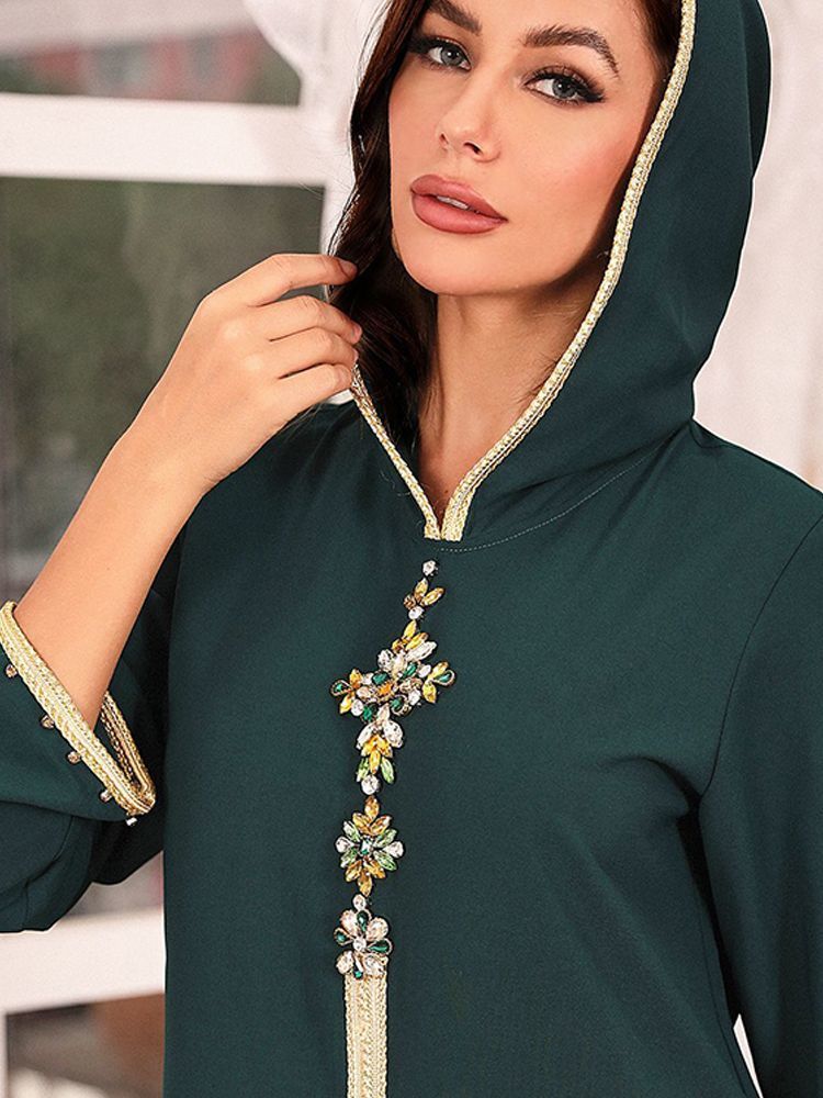 Ethnic Clothing Ramadan Eid Abaya Dubai Turkey Muslim Hijab Long Dress Islamic African Dresses For Women Robe Musulmane Djellaba Femme 230324