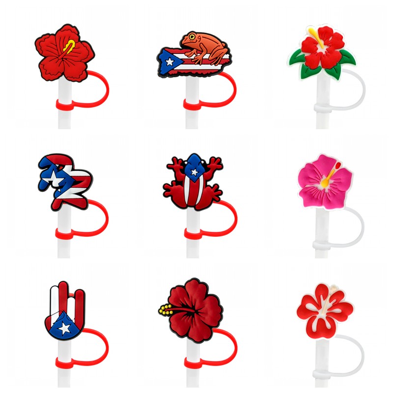puerto rico style straw cover topper silicone accessories cover charms reusable splash proof drinking dust plug decorative DIY your own 8mm straw
puerto rico style straw cover topper silicone accessories cover charms reusable splash proof drinking dust plug decorative DIY your own 8mm straw