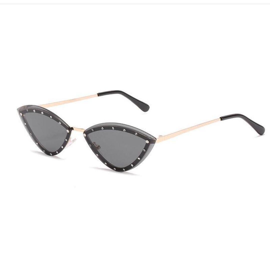 Sunglasses Alloy Frame Retro Cat Eye Studded Colorful Mirror Metal Eyewear Triangle Shades With Diamonds3138320
Sunglasses Alloy Frame Retro Cat Eye Studded Colorful Mirror Metal Eyewear Triangle Shades With Diamonds3138320