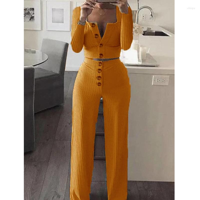 Women' Two Piece Pants Ladies Casual Long Sleeve Cardigan Slim Button 2 Set Spring And Autumn Fashion Yellow Straight Suit, Gray
Women' Two Piece Pants Ladies Casual Long Sleeve Cardigan Slim Button 2 Set Spring And Autumn Fashion Yellow Straight Suit, Gray