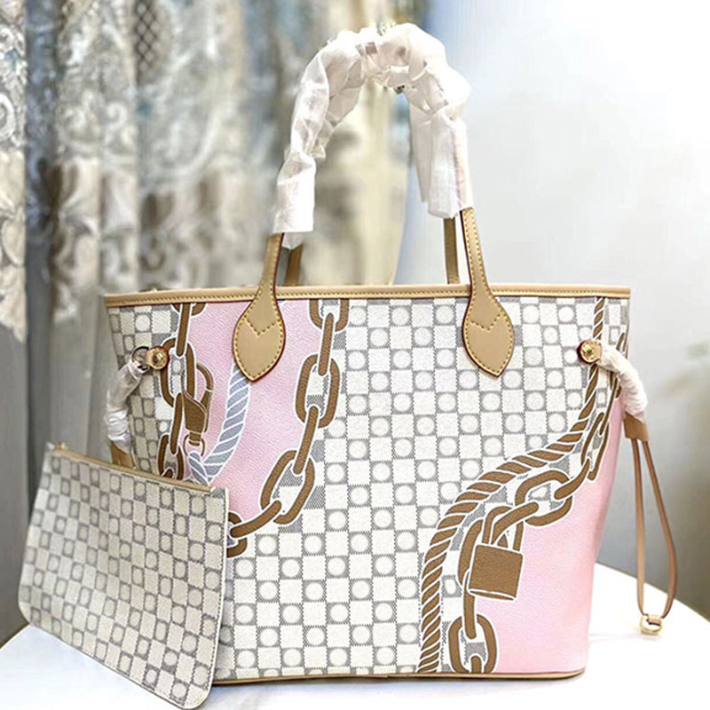 Print Tote Shopping Bags Bucket Pillow Bag Shoulder Handbag Purse Ropes Chains Printed Package Handbags Fashion Letter Textile Lining Hook Closure Side Lace, 25*19*15cm
Print Tote Shopping Bags Bucket Pillow Bag Shoulder Handbag Purse Ropes Chains Printed Package Handbags Fashion Letter Textile Lining Hook Closure Side Lace, 25*19*15cm