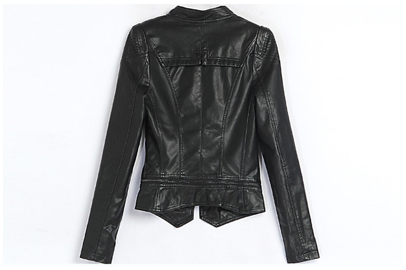 Women's Jackets PU Leather Suede Jacket Spring Summer Women Short Coat Suit Outerwear Overcoat LF2303DG 230324