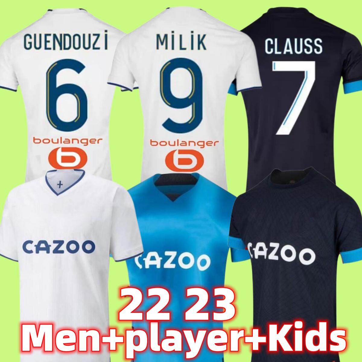22 23 soccer jerseys Marseilles King CLAUSS ALEXIS OM MILIK PAYET maillot de foot BENEDETTO CUISANCE GUENDOUZI KAMARA BAKAMBU 2023 2022 men kids football shirt, Beige
22 23 soccer jerseys Marseilles King CLAUSS ALEXIS OM MILIK PAYET maillot de foot BENEDETTO CUISANCE GUENDOUZI KAMARA BAKAMBU 2023 2022 men kids football shirt, Beige