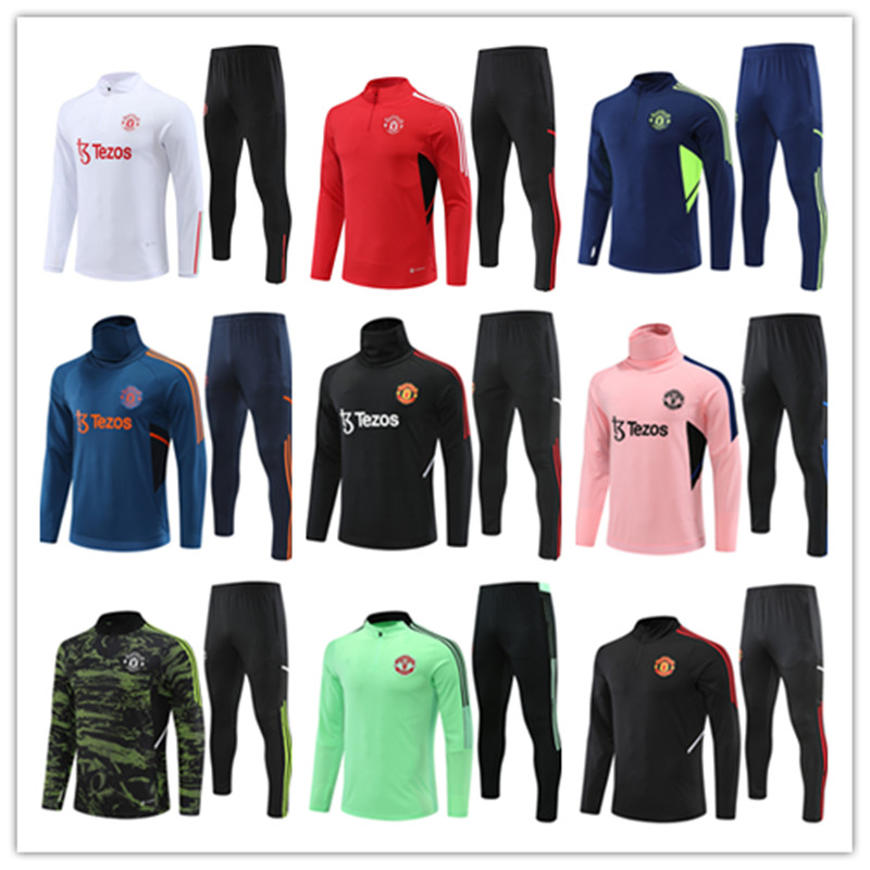 2022 2023 Tracksuits MAn UTD Adult KIDS Long Sleeve pull zipper 22 23 24 Training Suit men Lyonnais L.PAQUETA OL AOUAR Football training kit Jogging sets
2022 2023 Tracksuits MAn UTD Adult KIDS Long Sleeve pull zipper 22 23 24 Training Suit men Lyonnais L.PAQUETA OL AOUAR Football training kit Jogging sets