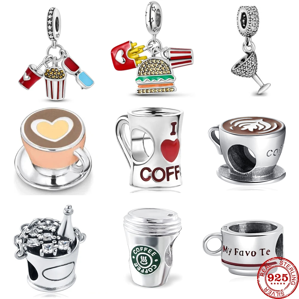 925 siver beads charms for pandora charm bracelets designer for women Beer Red Wine Cheers Wine Glass Pendant
925 siver beads charms for pandora charm bracelets designer for women Beer Red Wine Cheers Wine Glass Pendant