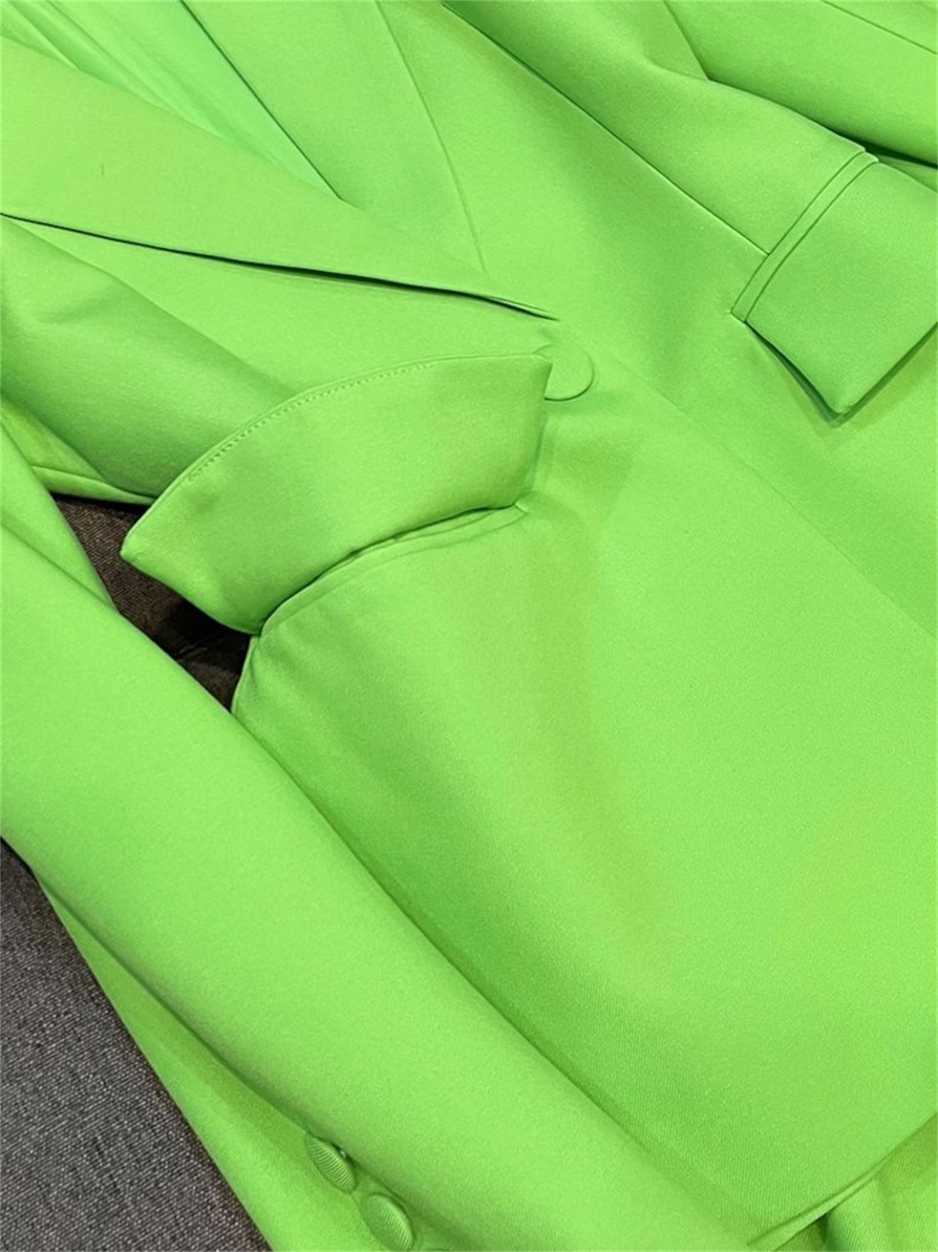 Spring Green Tailored Women Pants Suits Loose Leisure Celebrity Lady Customization Prom Formal Guest Wear For Wedding 2 Pieces