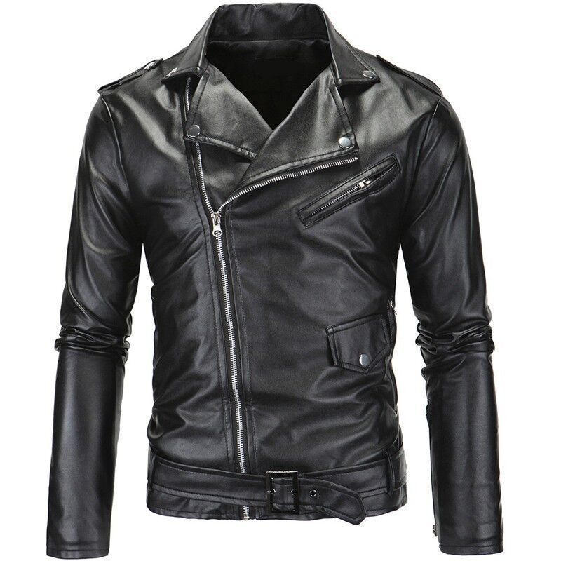 Men's Leather Faux 2023 Spring Autumn Plush Leisure Fashion Coat Slimming Motorcycle Wear 230324