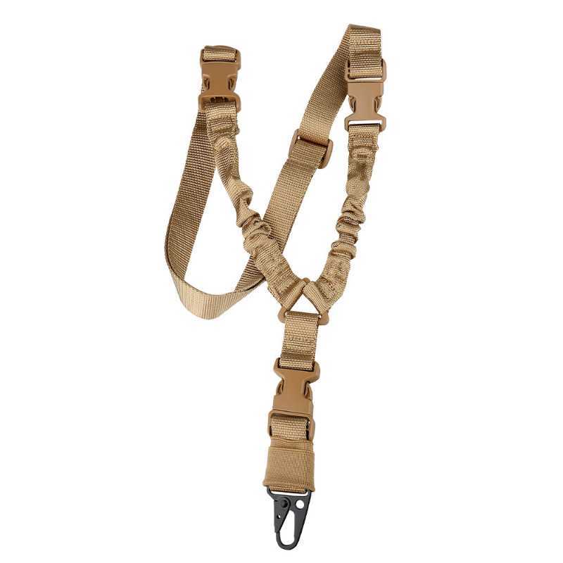 Shot Belt Hunting Accessories Tactical Gear Tactical Single Point Sling Shoulder Strap Rifle Rope Belt with Metal Buckle