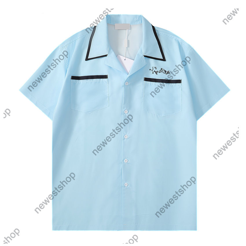 2023 designer summer Mens casual shirts Europe Hawaii Beach classical letter printing Shirt luxury turn down collar 2 color T shirt Designers stripe Tshirts, Yellow
2023 designer summer Mens casual shirts Europe Hawaii Beach classical letter printing Shirt luxury turn down collar 2 color T shirt Designers stripe Tshirts, Yellow