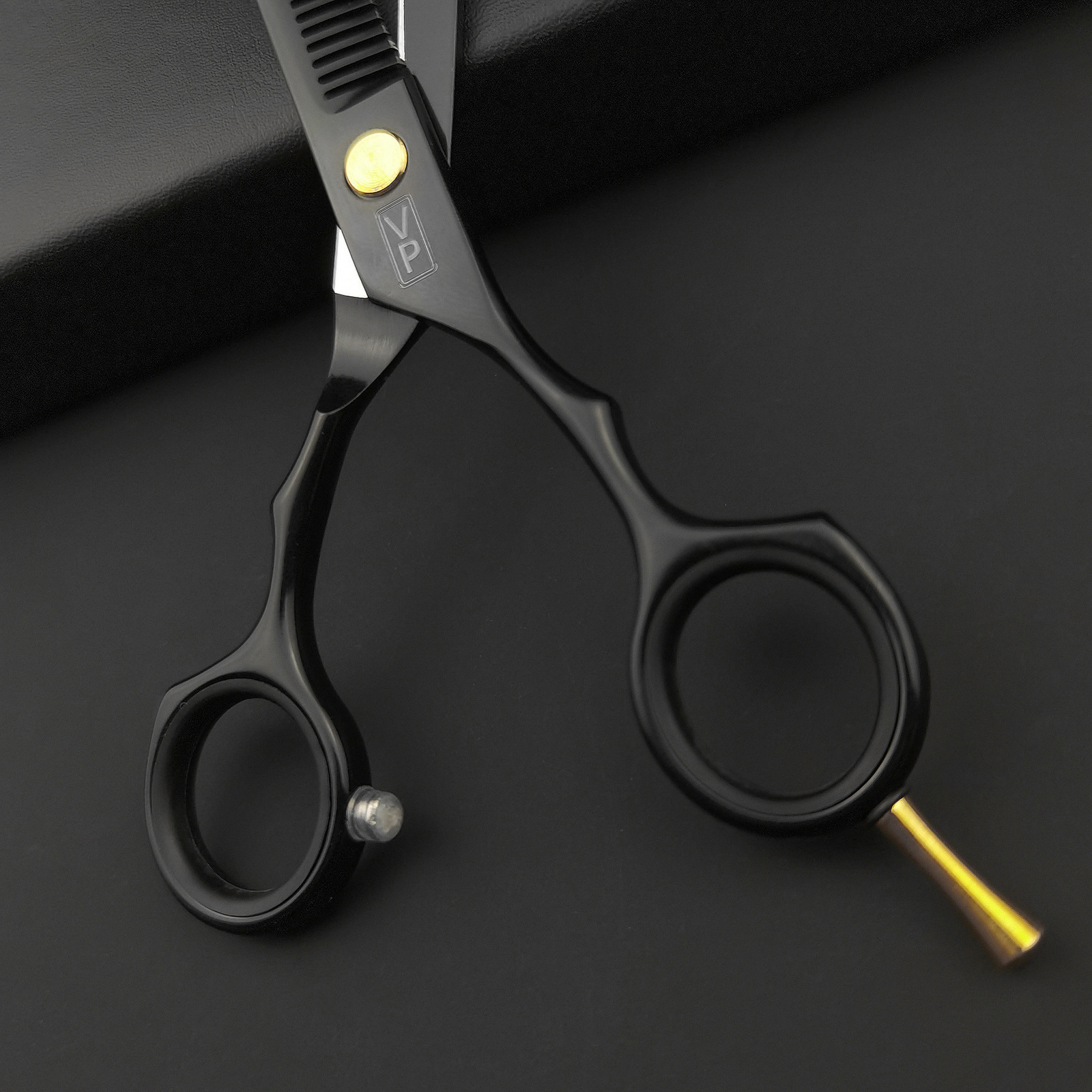 Hair Scissors 55'' Professional Barber dressing Accessories dresser's Scissor Set 230325