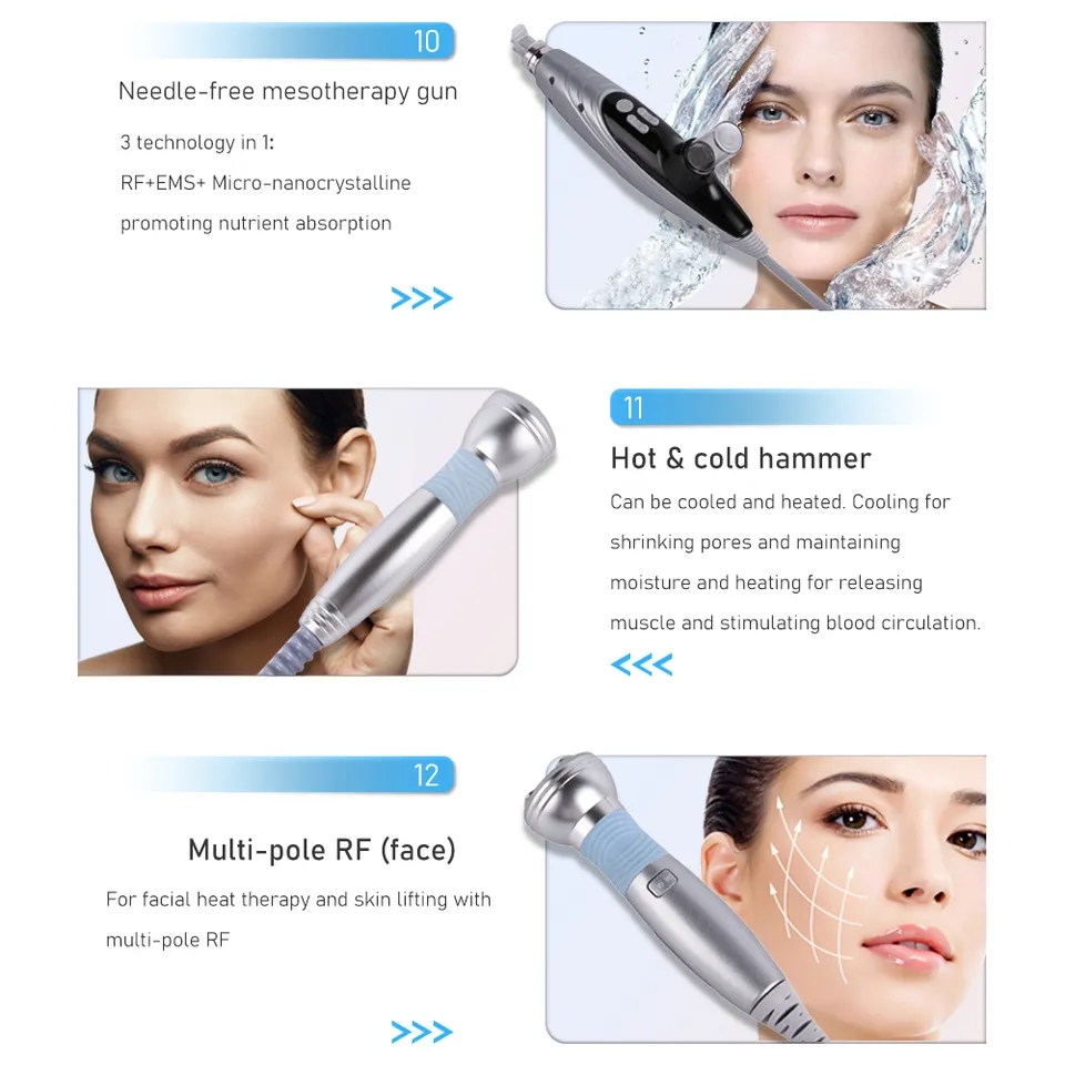 Plasma Oxygen Facial Machine Hydro Microdermabrasion Skin Care Rejuvenation Spa use Wrinkle Removal Treatment Hydra Machine