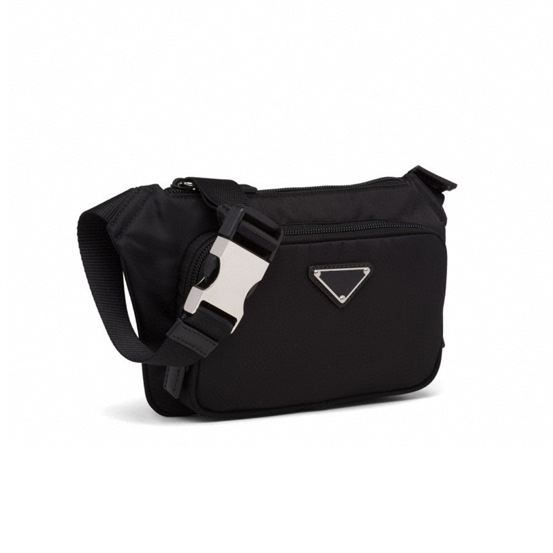 Men Women Waist Bags Designer Fannypack Nylon Bumbag Designers Crossbody Belts Bag Backpacks Man Triangle Chestbag Bum Bag Fanny Pack