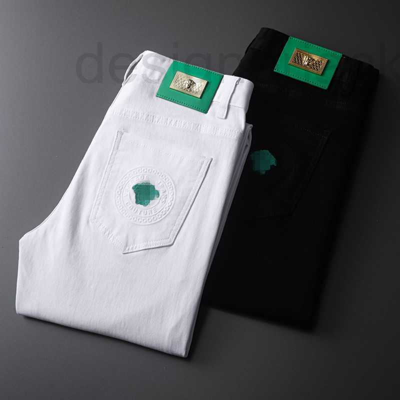 Men's Jeans Designer Summer Versatile Black and White Cotton Spring Slim Fit Korean Embroidery Medusa QWEV
Men's Jeans Designer Summer Versatile Black and White Cotton Spring Slim Fit Korean Embroidery Medusa QWEV