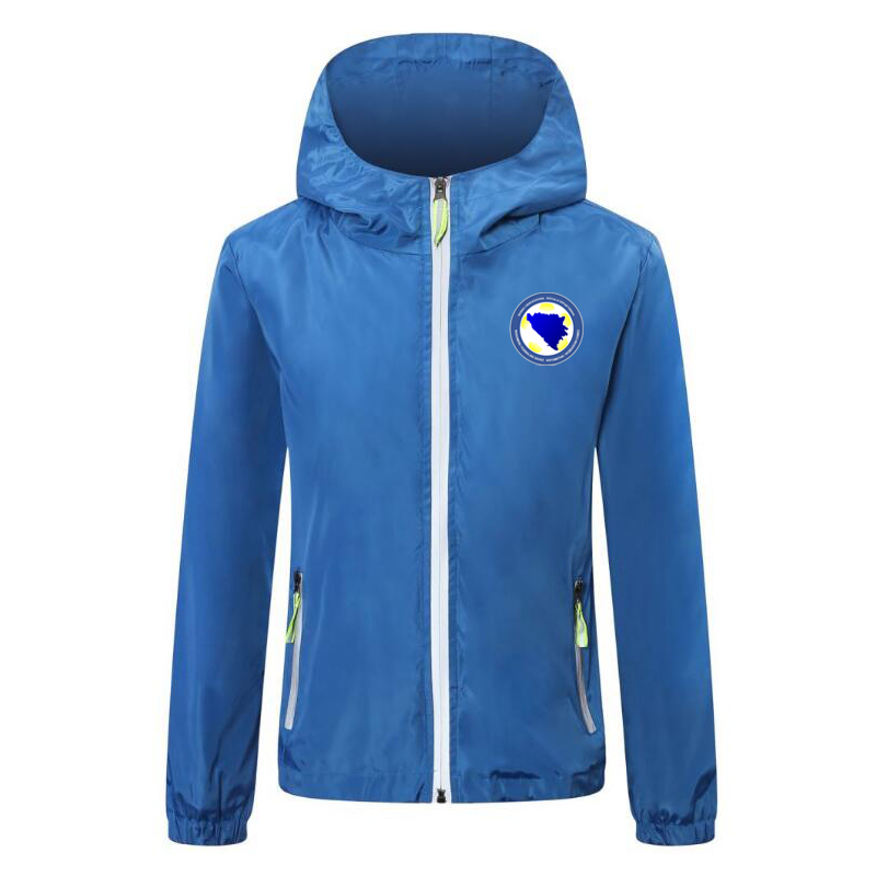 Bosnia and Herzegovina Mens Jackets Windbreaker soccer Jacket Unisex zipper Hooded football coats hoodie Solid Color sports Windproof Waterproof coat Size S-4XL, Blue
Bosnia and Herzegovina Mens Jackets Windbreaker soccer Jacket Unisex zipper Hooded football coats hoodie Solid Color sports Windproof Waterproof coat Size S-4XL, Blue
