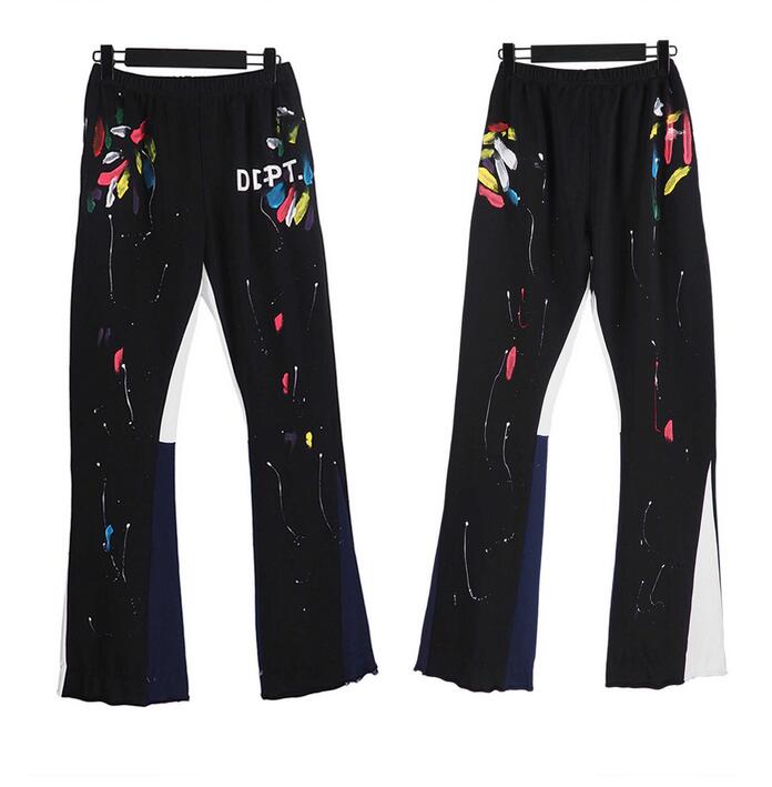 Fashion Designer Men'S Pants Galleries Sweatpants Dept Speckled Letter Print Men's Women's Couple Loose Versatile Casual Pants Straight Orange&Gray Blue, Add postage
Fashion Designer Men'S Pants Galleries Sweatpants Dept Speckled Letter Print Men's Women's Couple Loose Versatile Casual Pants Straight Orange&Gray Blue, Add postage