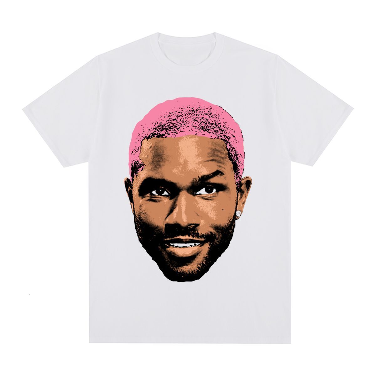 Men' TShirts Frank Vintage Tshirt Blond Hip Hop Pop Music Singer R B Cotton Men T shirt Tee Womens Tops 230325, White
Men' TShirts Frank Vintage Tshirt Blond Hip Hop Pop Music Singer R B Cotton Men T shirt Tee Womens Tops 230325, White