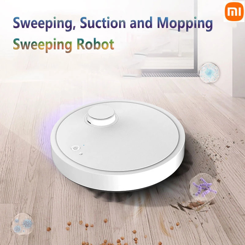 

Mi Automatic Robot Vacuum Cleaner 3-in-1 Smart Wireless Sweeping Wet And Dry Ultra-thin Cleaning Machine Mopping Smart Home