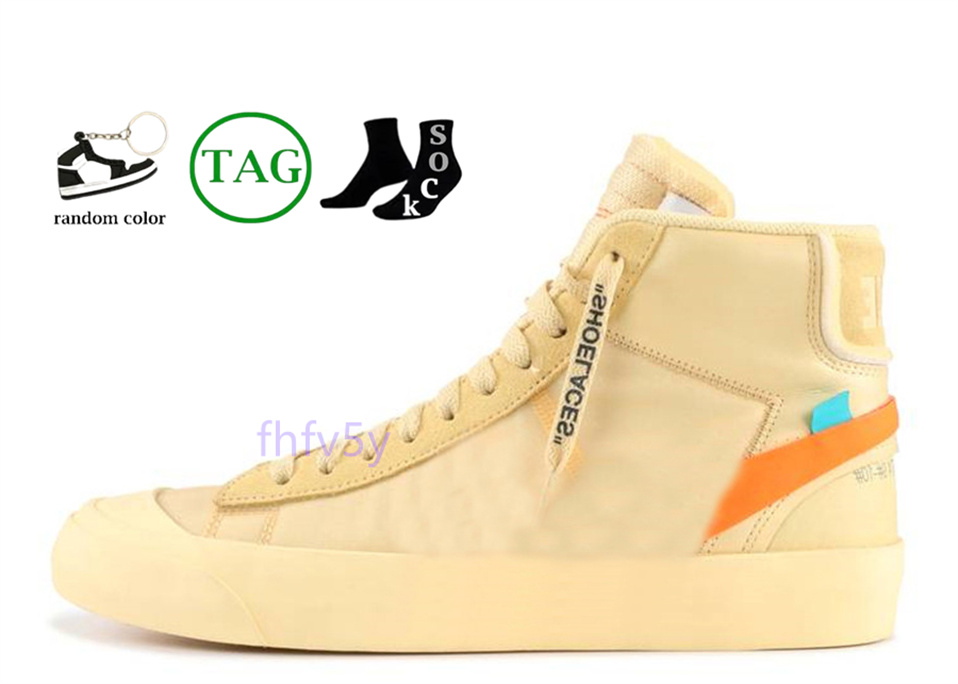 Top Ranking Blazer Mid Shoes Queen Serena Williams Studio All Hallows Eve Grim Reapers White Wolf Grey Canvas Men Women Outdoor Off Sports Sneakers brand shoes