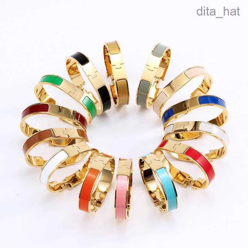 12mm designer H letter bracelets Bangle luxury gold buckle Enamel womens mens bracelet jewelry size 17/19 bracelet Birthday Christmas Gift 001
12mm designer H letter bracelets Bangle luxury gold buckle Enamel womens mens bracelet jewelry size 17/19 bracelet Birthday Christmas Gift 001