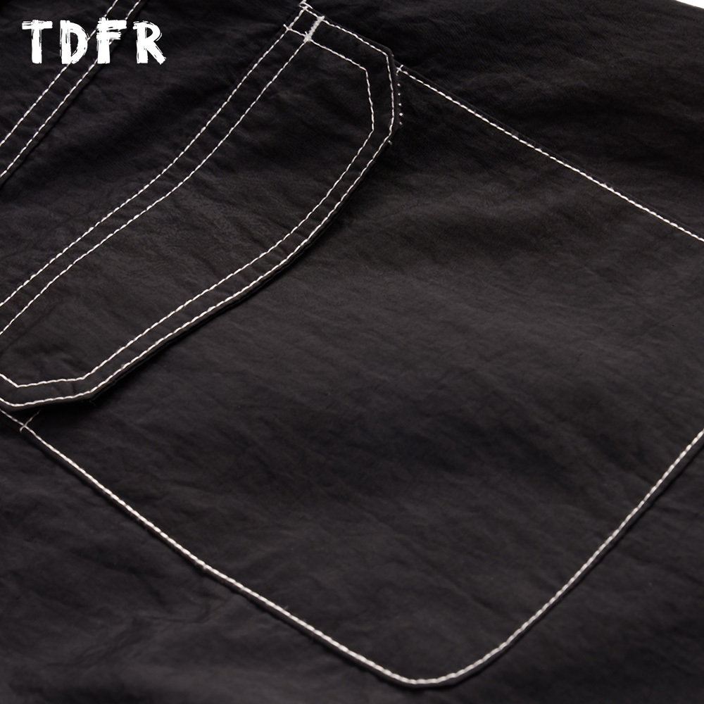 Men's Pants Multi-Pocket Cargo Pants with Belt Mens Casual Safari Style Loose Straight-leg Pants Men Trousers 230325