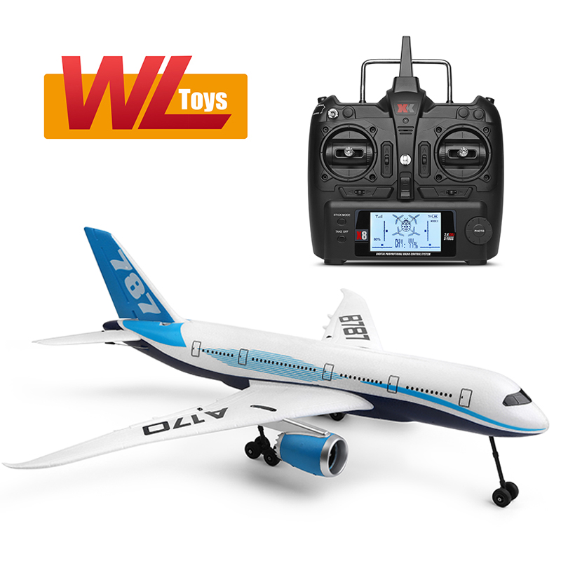 WLtoys XK A170 RC Airplane 660mm Wingspan 4 Channel Remote Control Airplane 3D/6G Brushless Motor EPO Material Outdoor Drone, With 1 battery
WLtoys XK A170 RC Airplane 660mm Wingspan 4 Channel Remote Control Airplane 3D/6G Brushless Motor EPO Material Outdoor Drone, With 1 battery