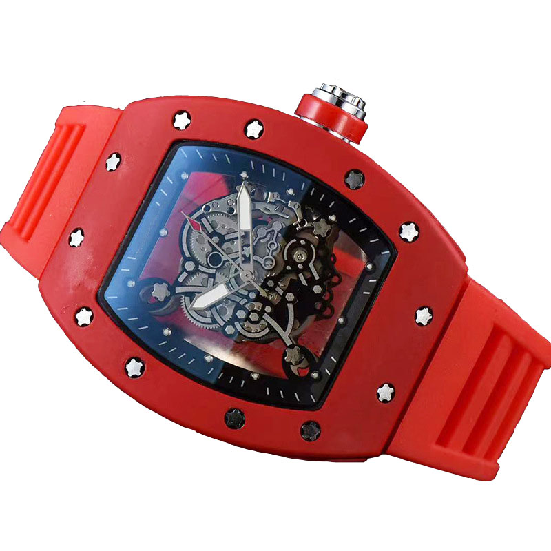 New fashionable and versatile design skeleton multifunctional men's watches wholesale
New fashionable and versatile design skeleton multifunctional men's watches wholesale