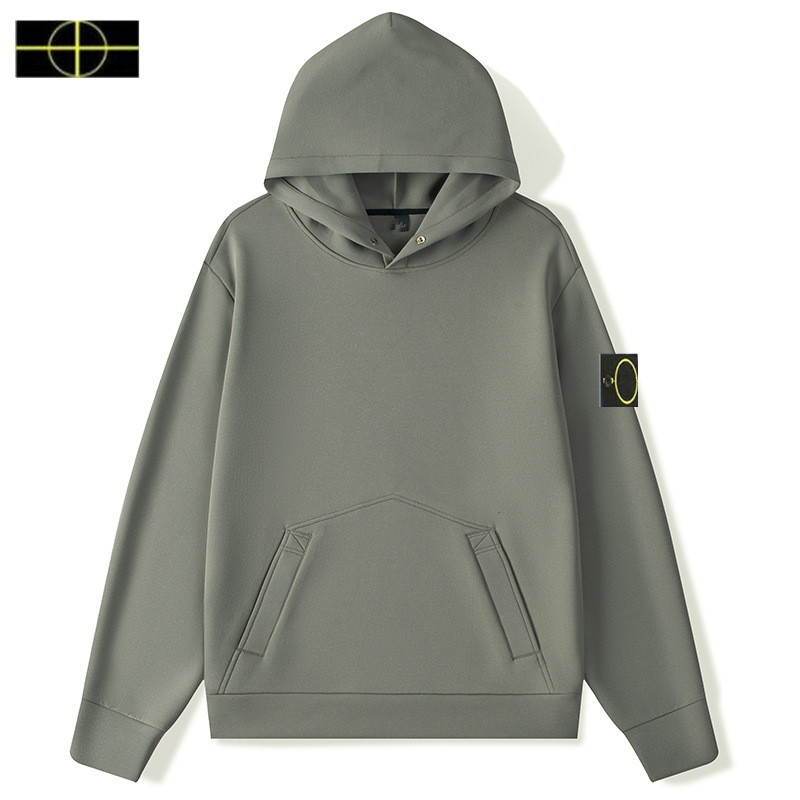 2023 New Pullover Sports Hoodie Stone Men's Island Solid Pocket Loose Long Sleeve Casual Fashion Top Men, Black
2023 New Pullover Sports Hoodie Stone Men's Island Solid Pocket Loose Long Sleeve Casual Fashion Top Men, Black