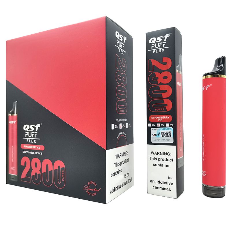 Top Quality Original PUFF FLEX Disposable Electronic Cigarettes 2800 Puffs Vape Pen Device 10ml 1500mAh Battery DDP NO TAX
Top Quality Original PUFF FLEX Disposable Electronic Cigarettes 2800 Puffs Vape Pen Device 10ml 1500mAh Battery DDP NO TAX