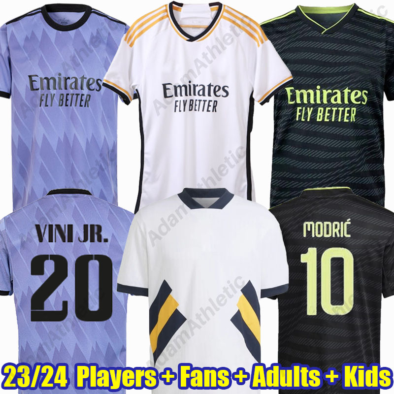 Real Madrids soccer jerseys 2023 2024 MODRIC BENZEMA VINI JR football shirts kids kit TCHOUAMENI CAMAVINGA ALABA RODRYGO RUDIGER jersey player version, 22-23 3rd kids
Real Madrids soccer jerseys 2023 2024 MODRIC BENZEMA VINI JR football shirts kids kit TCHOUAMENI CAMAVINGA ALABA RODRYGO RUDIGER jersey player version, 22-23 3rd kids