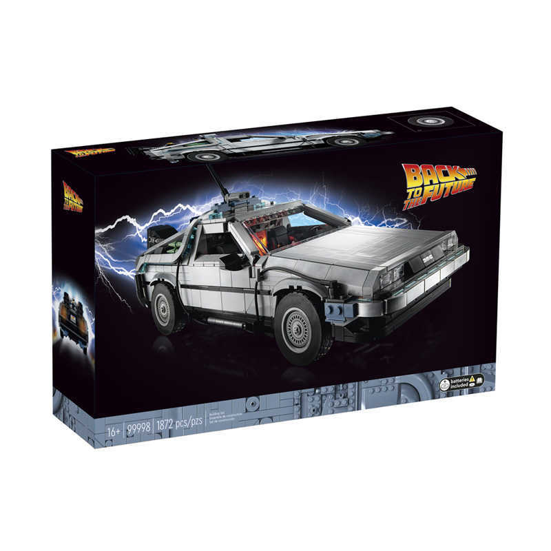 Model Building Kits 10300 DeLorean Back to the Future Time DMC12 Machine Sport Car Building Blocks Fit Bricks Toys for Children Chritmas Gift Set Z0324
Model Building Kits 10300 DeLorean Back to the Future Time DMC12 Machine Sport Car Building Blocks Fit Bricks Toys for Children Chritmas Gift Set Z0324