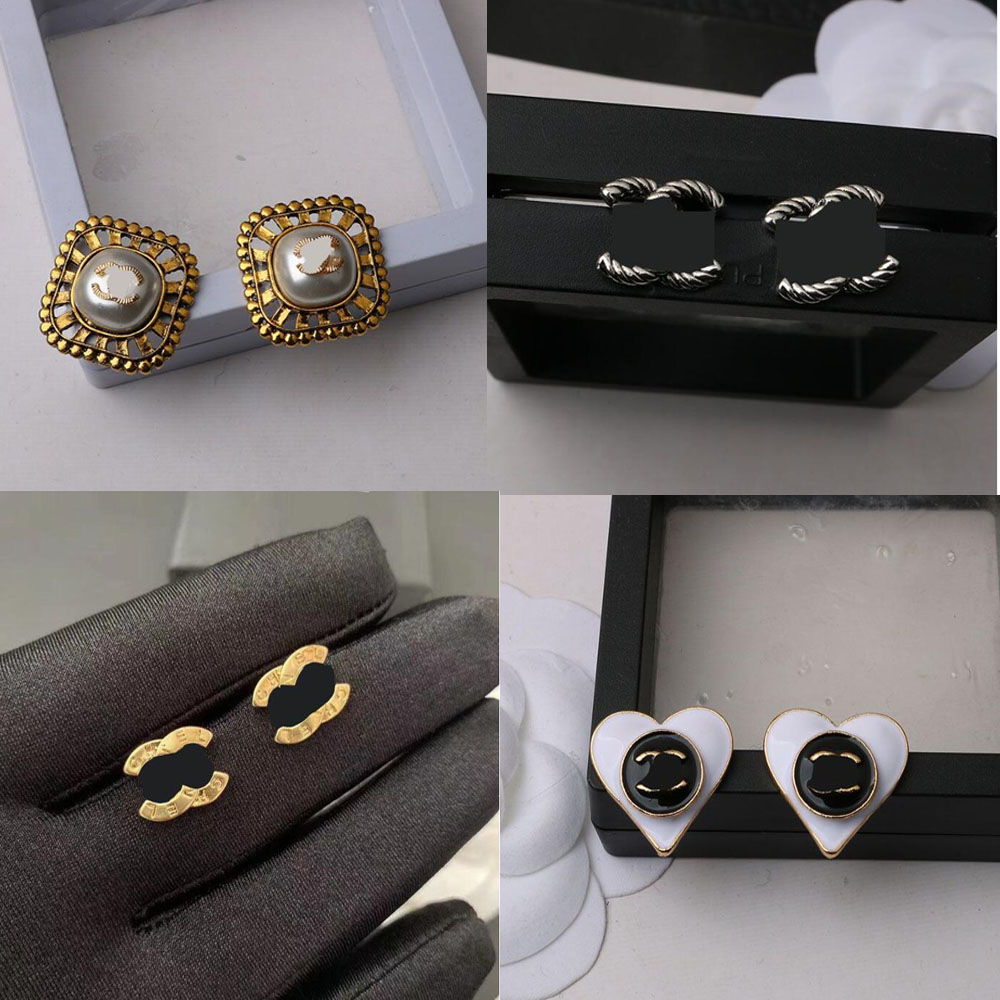 23ss 20style Mixed Luxury Brand Designers Letters Stud 18K Gold Plated 925 Silver Heart Women Crystal Rhinestone Pearl Earring Wedding Party Jewerlry
23ss 20style Mixed Luxury Brand Designers Letters Stud 18K Gold Plated 925 Silver Heart Women Crystal Rhinestone Pearl Earring Wedding Party Jewerlry